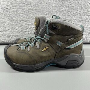 Keen Work Boots Womens 8M Detriot XT Mid Steel Toe‎ Waterproof Utility 1020090